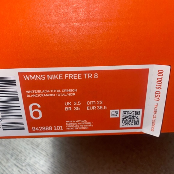 Women’s Nike free run sneakers size 6 - Picture 7 of 8